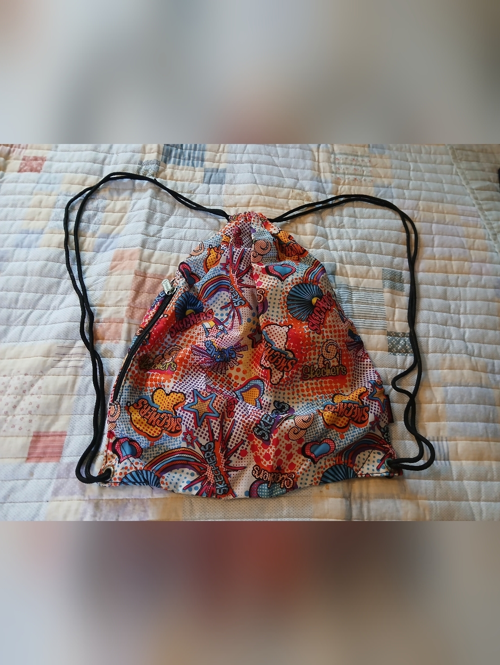 Skechers Multicolor Pop-Graphic Drawstring Backpack - Picture 2 of 2
